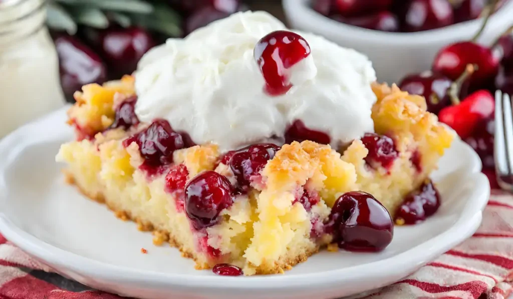 Cherry Pineapple Dump Cake