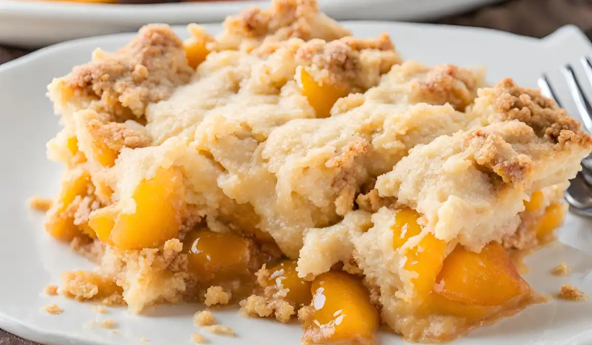 Peach Dump Cake