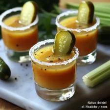 The Ultimate Pickle Bloody Mary Shot Recipe