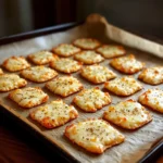 Low-carb cheese bread rounds baked to golden crisp perfection