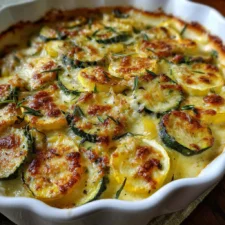 Zucchini Gratin with Yellow Squash Recipe