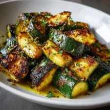 Roasted Zucchini Recipe