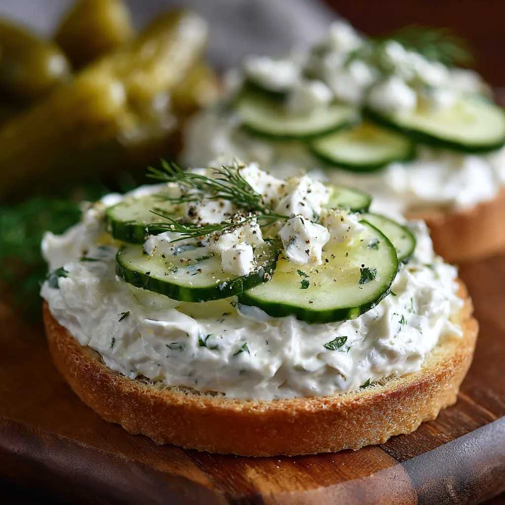 Bowl of tangy dill pickle cream cheese spread with crackers and sliced veggies