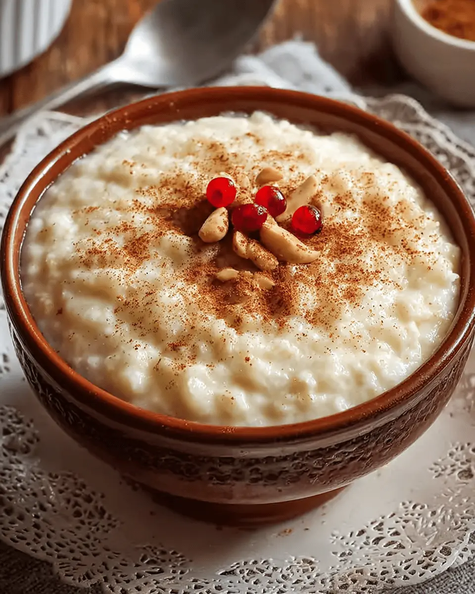 Old-Fashioned Rice Pudding