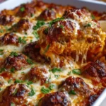 Dump-and-Bake Meatball Casserole