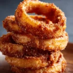 Crispy Cinnamon Apple Rings