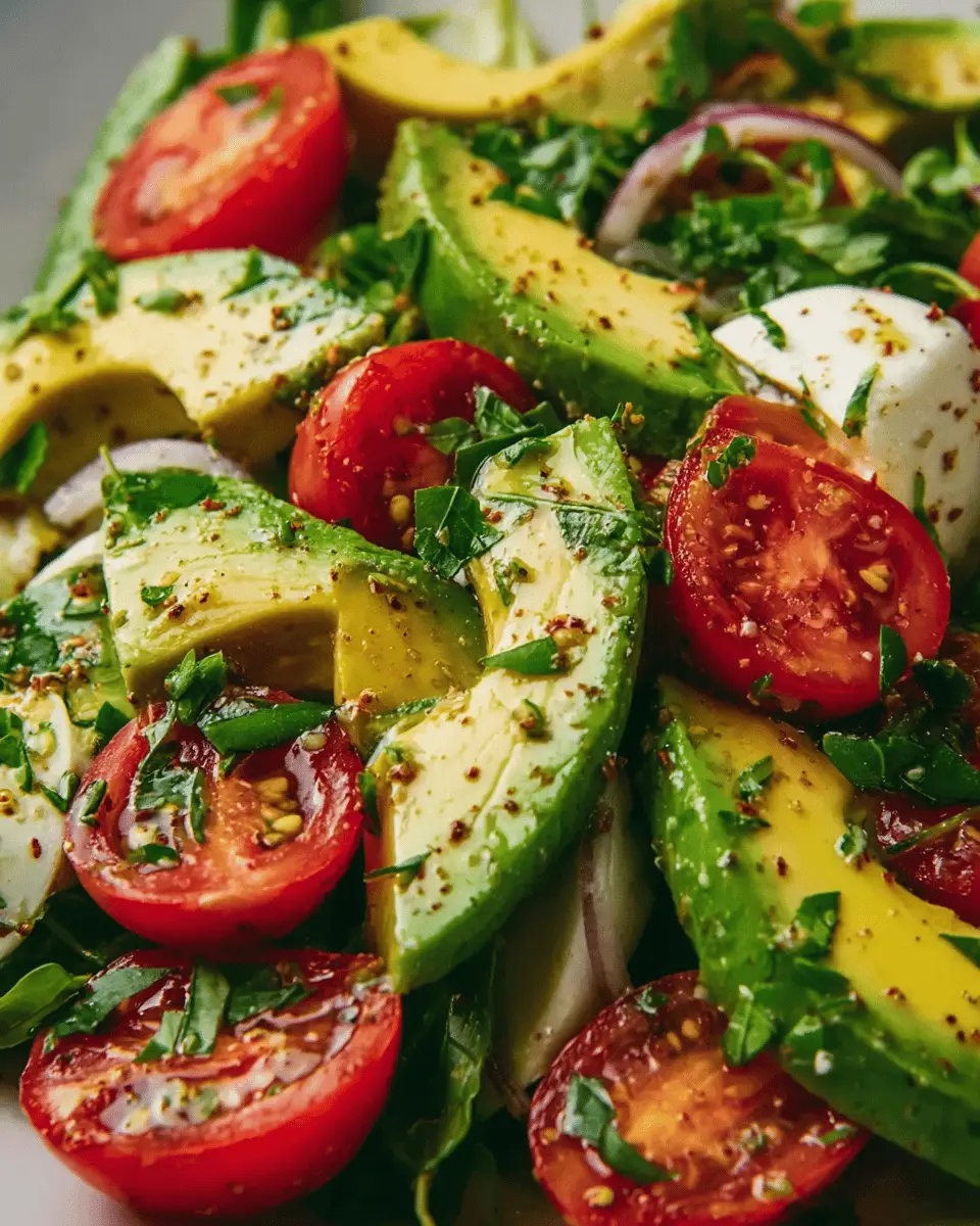 Fresh Avocado Salad