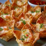 Shrimp & Crab Cream Cheese Wontons