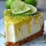 Refreshing Lime Mousse Cheesecake with Lime Glaze