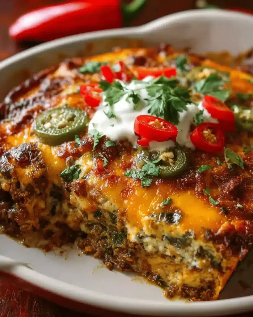 Chili Relleno Casserole
