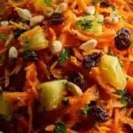 Carrot Salad with Pineapple and Raisins