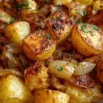 Oven-Fried Potatoes & Onions