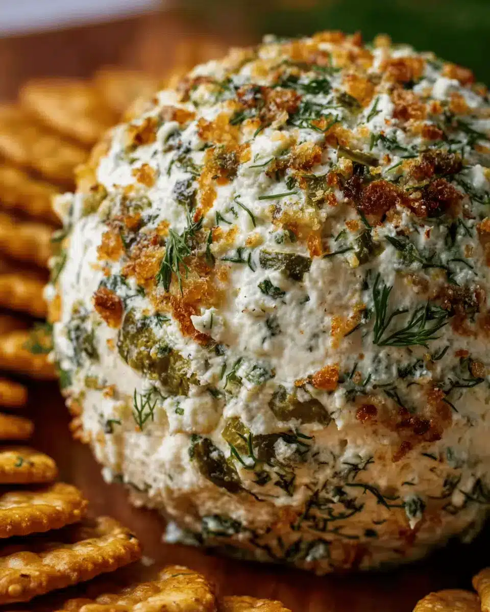 Dill Pickle Cheese Ball