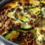 Ground Beef Zucchini Bake