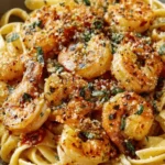Garlic Shrimp Pasta Delight