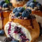 Blueberry Cheesecake Rolls