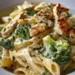 Creamy Chicken Broccoli Alfredo Pasta