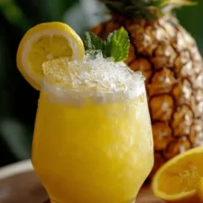 Pineapple Lemon Drop Delight: A Refreshing Easy Recipe at Home