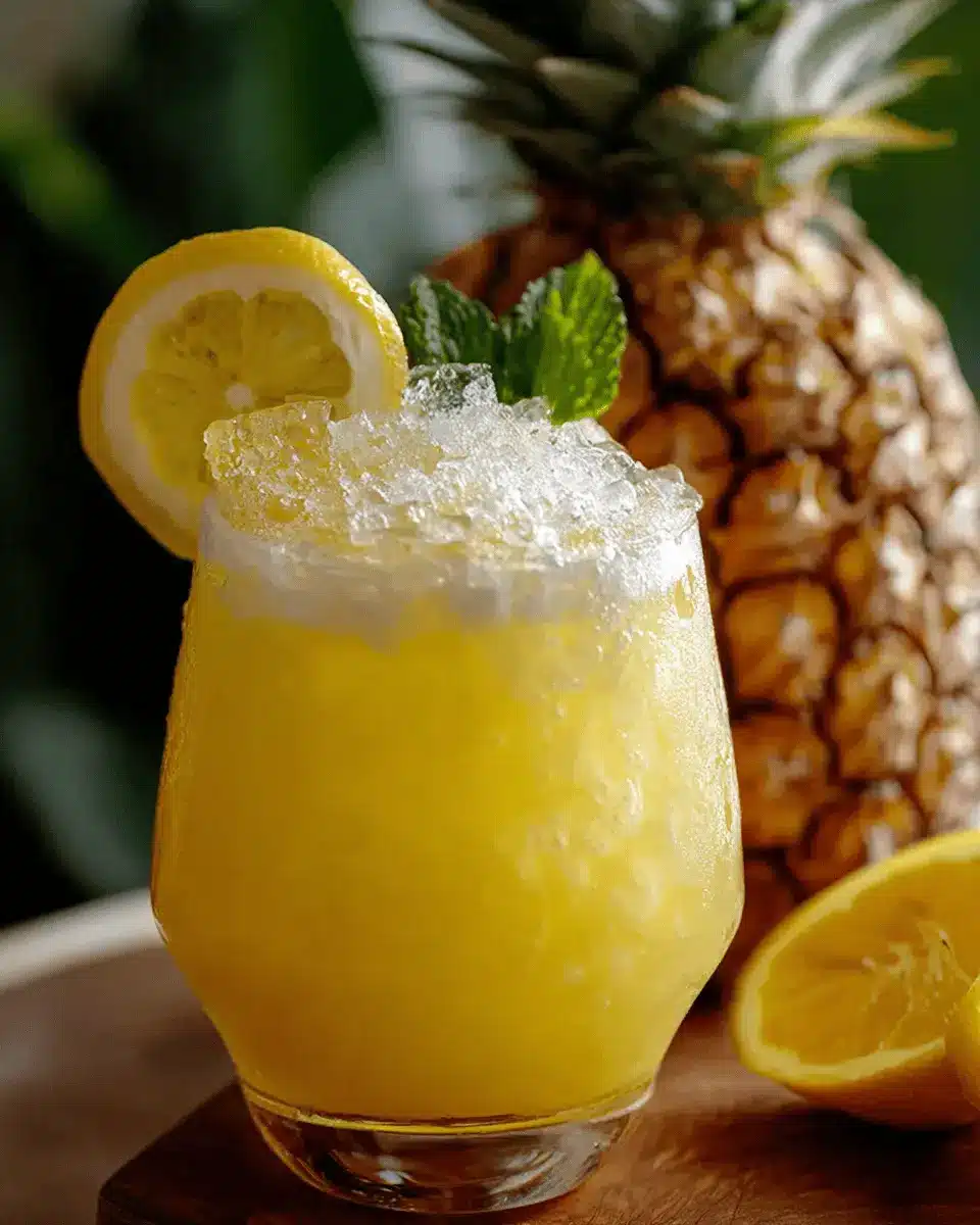 Pineapple Lemon Drop