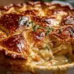 Golden Chicken Pot Pie with Buttery Crust – The Ultimate Comfort Food Recipe