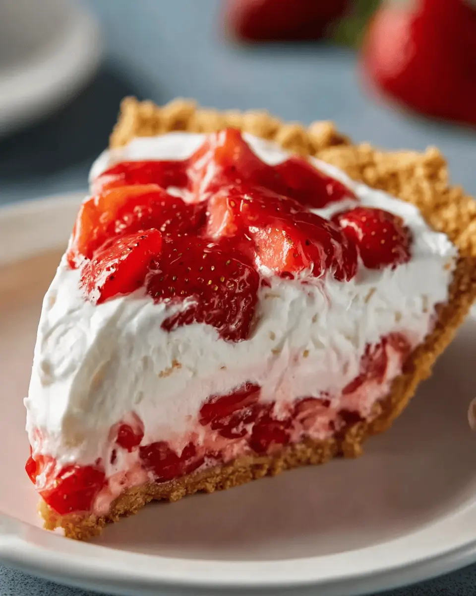 Strawberry Cream Pie