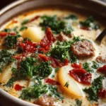 Hearty Crockpot Zuppa Toscana