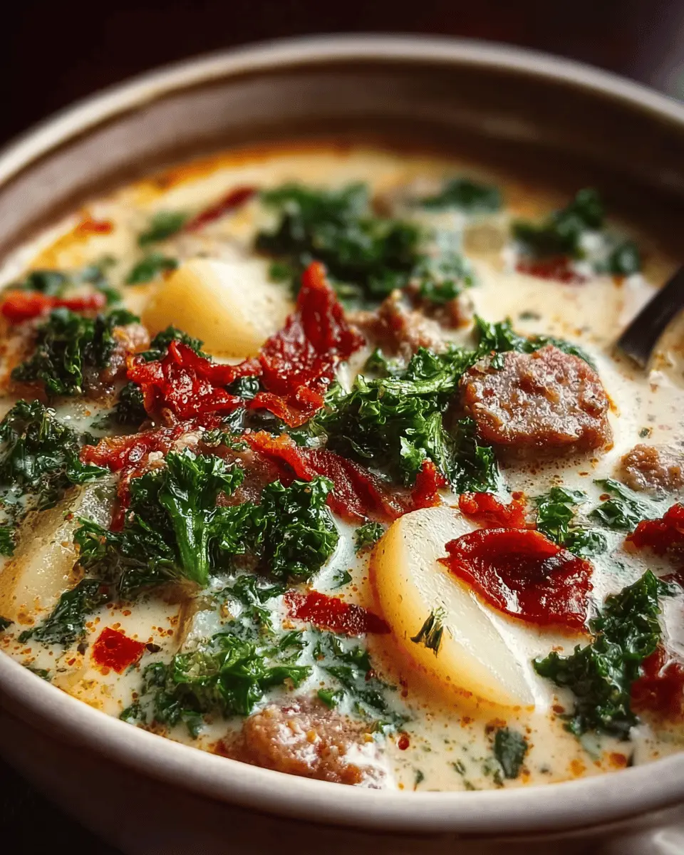 Hearty Crockpot Zuppa Toscana