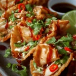 Chicken Wonton Tacos