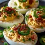 Jalapeño Popper Deviled Eggs
