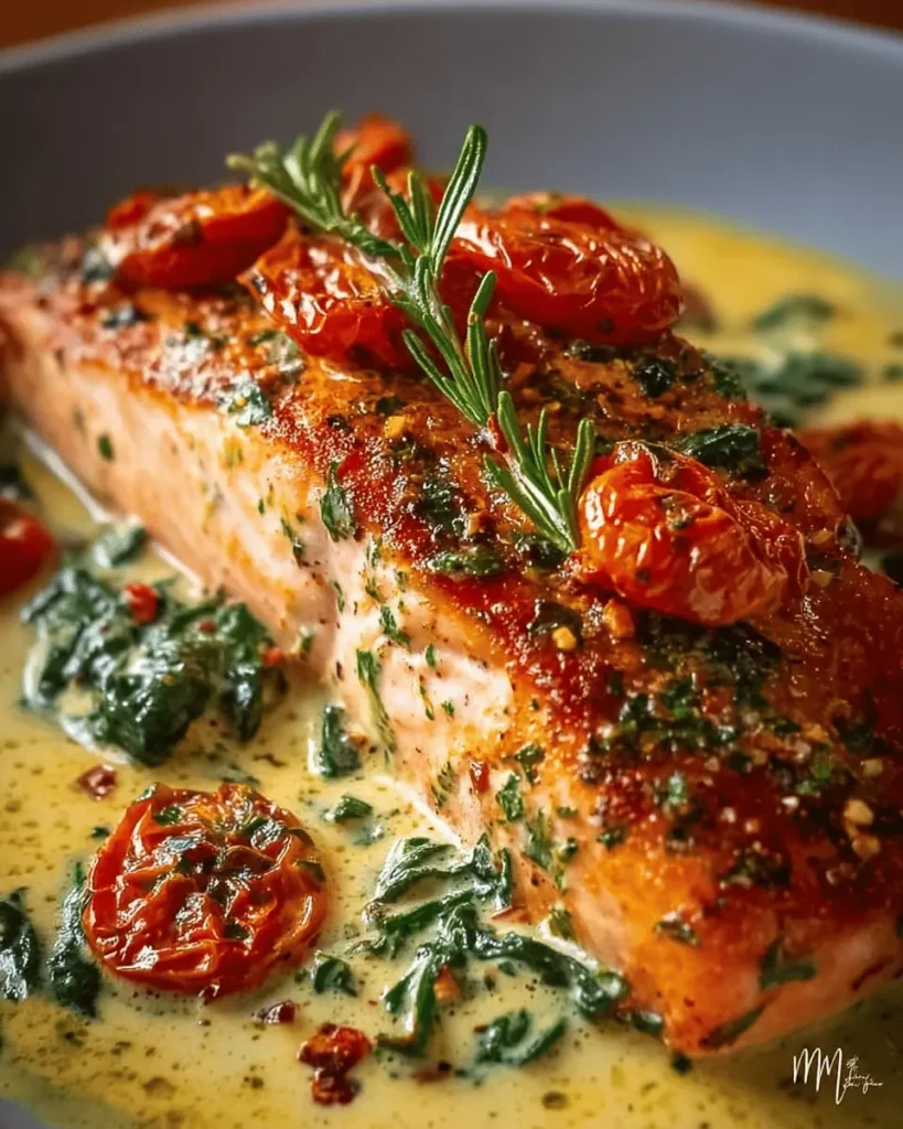 Creamy Tuscan “Marry Me” Salmon