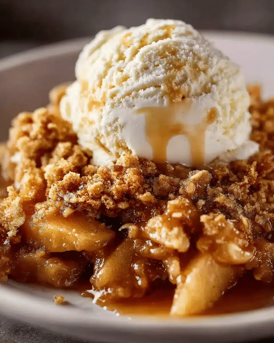Homemade Apple Crisp