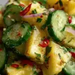 Pineapple Cucumber Salad