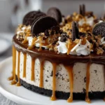Salted Caramel OREO Ice Cream Cake