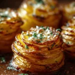 Elegant Roasted Potato Stacks