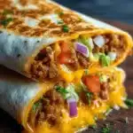 Taco Bell Cheesy Quesarito Copycat