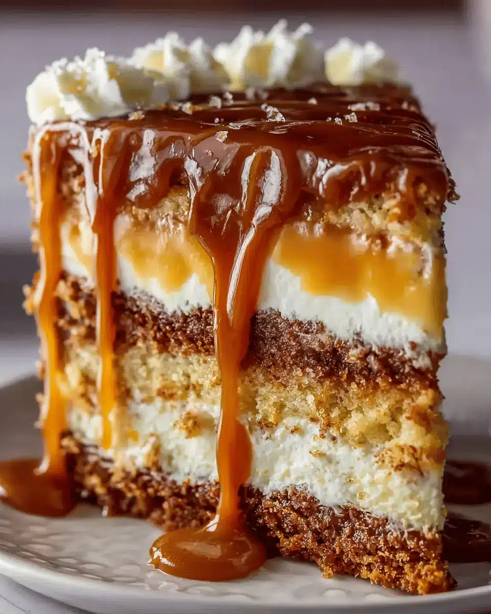 Decadent Caramel Cake
