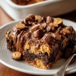 Peanut Butter Cup Dump Cake