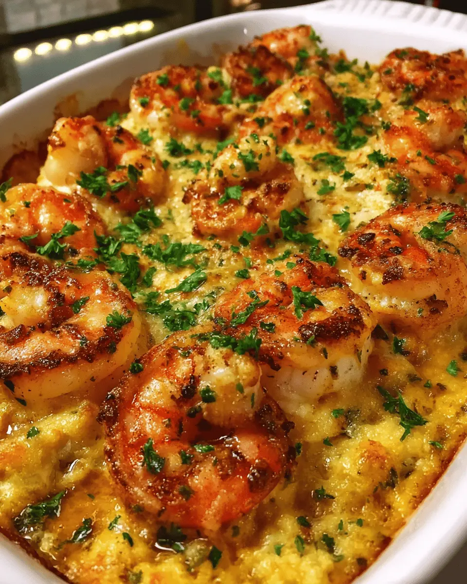 Baked Stuffed Shrimp Casserole