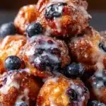 Baked Blueberry Fritter Bites