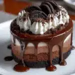 Triple Chocolate Cheesecake Decadent Layered Dessert
