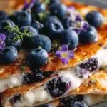 Blueberry Breakfast Quesadillas