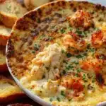 Cheesy Shrimp & Crab Bake Dip