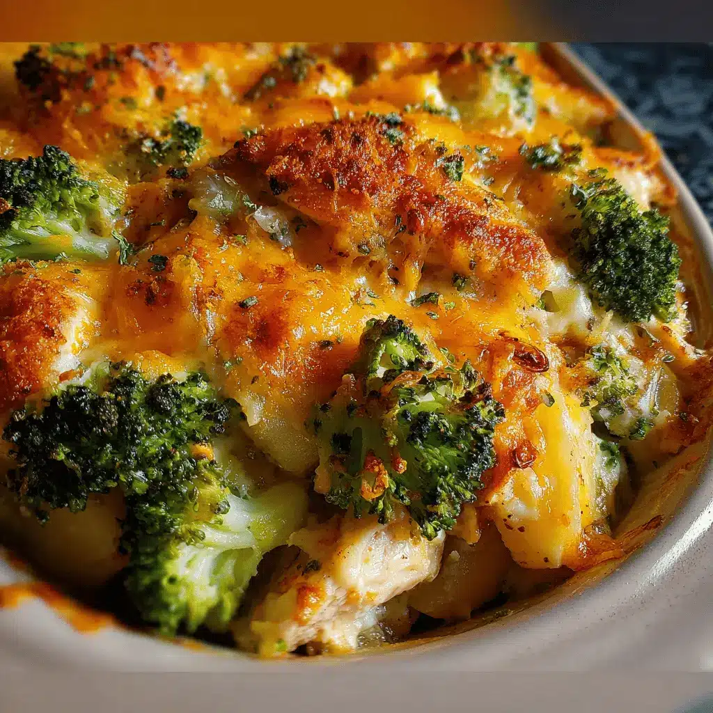 Baked Potato Chicken and Broccoli Casserole