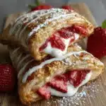 Strawberry Cheesecake Turnovers