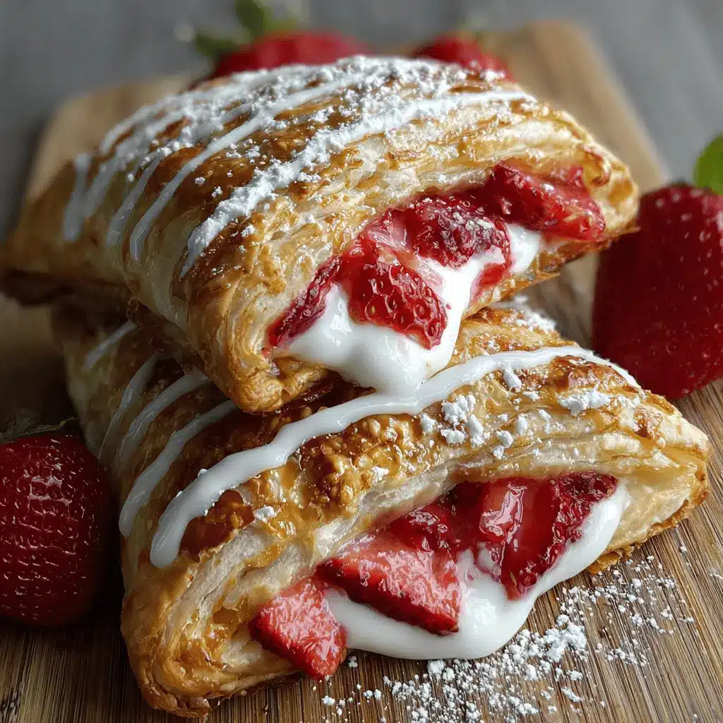 Strawberry Cheesecake Turnovers