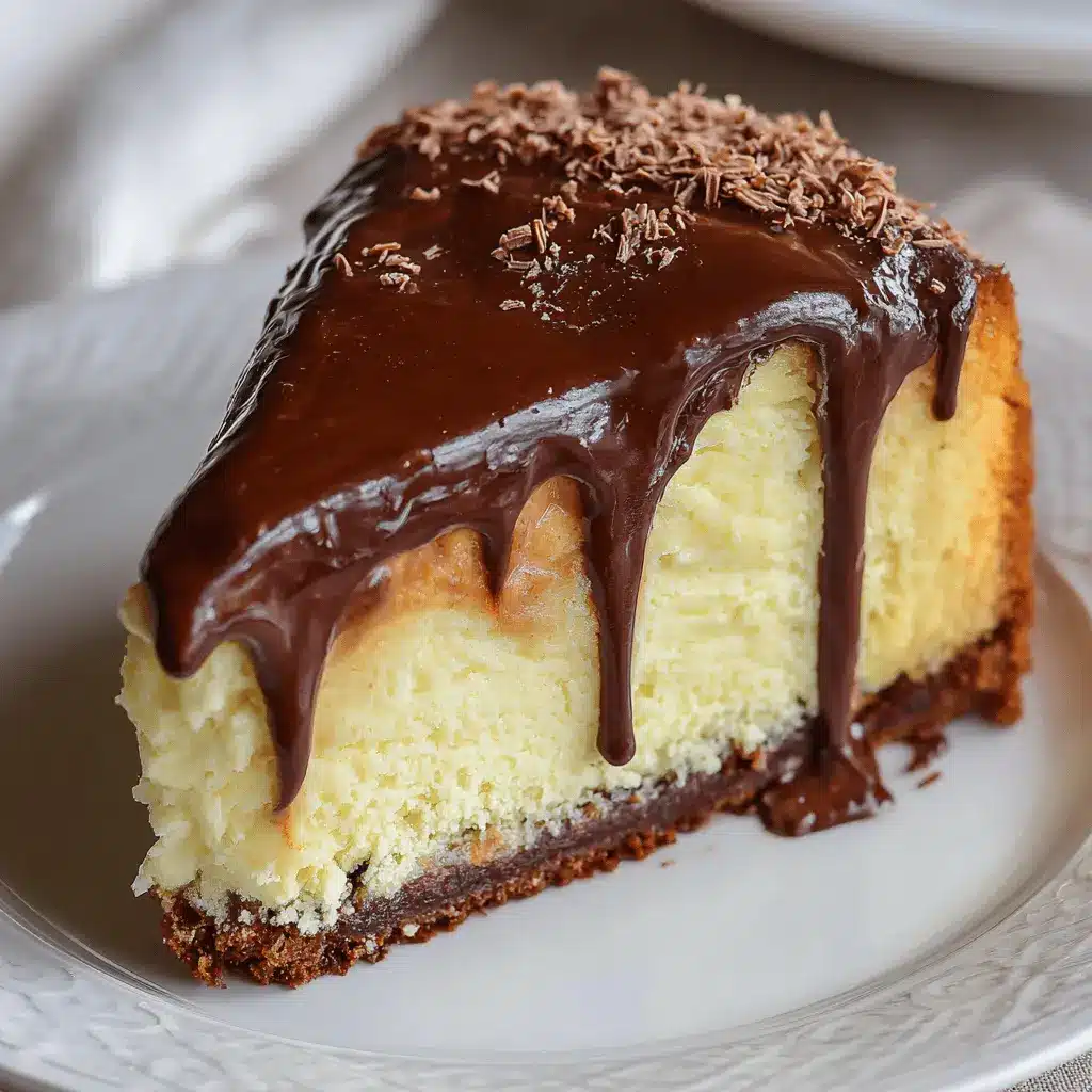 Boston Cream Pie Cheesecake