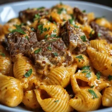 Creamy Paprika Steak Shells: Easy Dinner Recipe to Savor