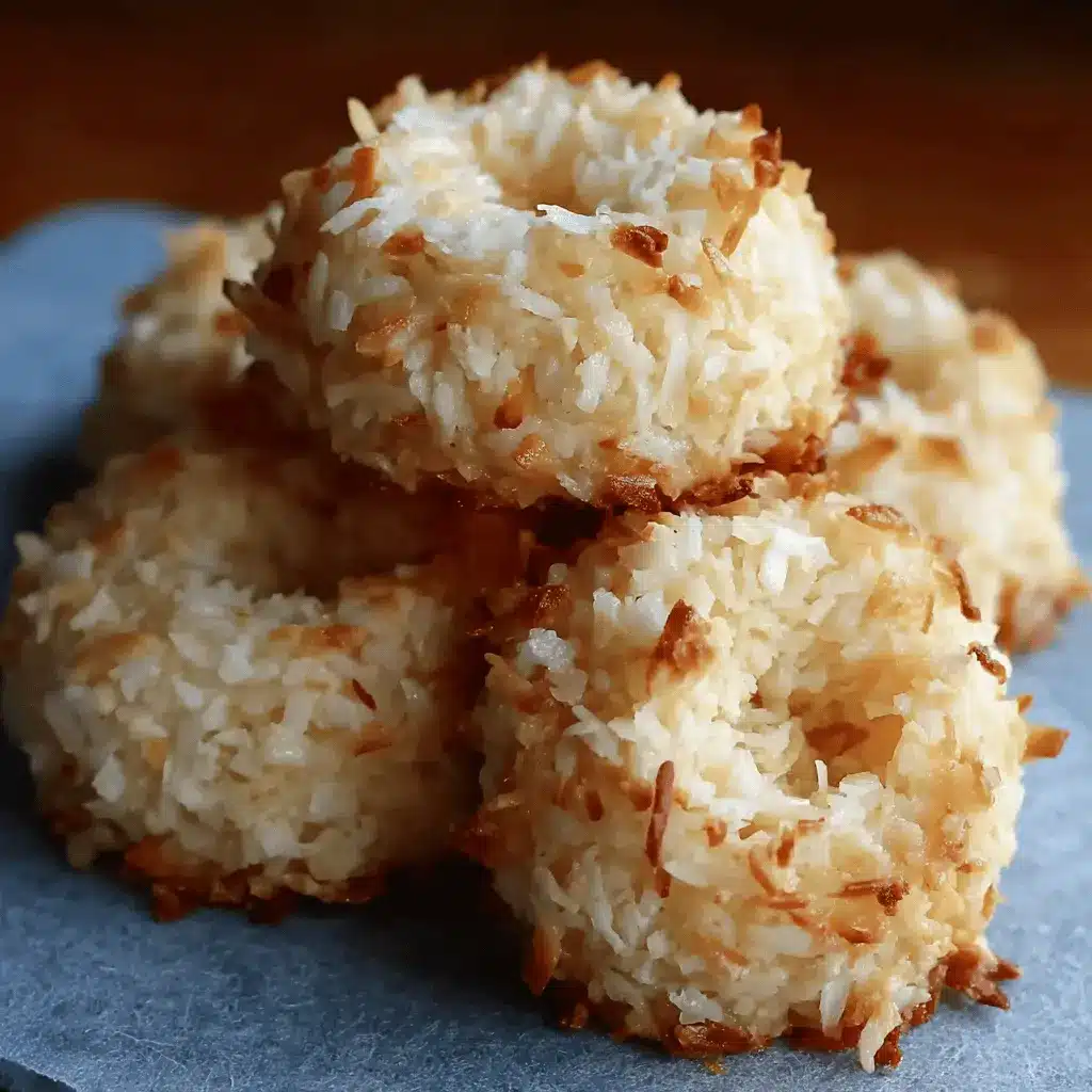 No-Bake Coconut Cookies