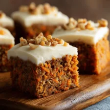 Carrot Cake Bars: Easy Recipe with Cream Cheese Frosting Delight