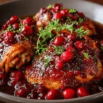 Slow Cooker Cranberry Chicken